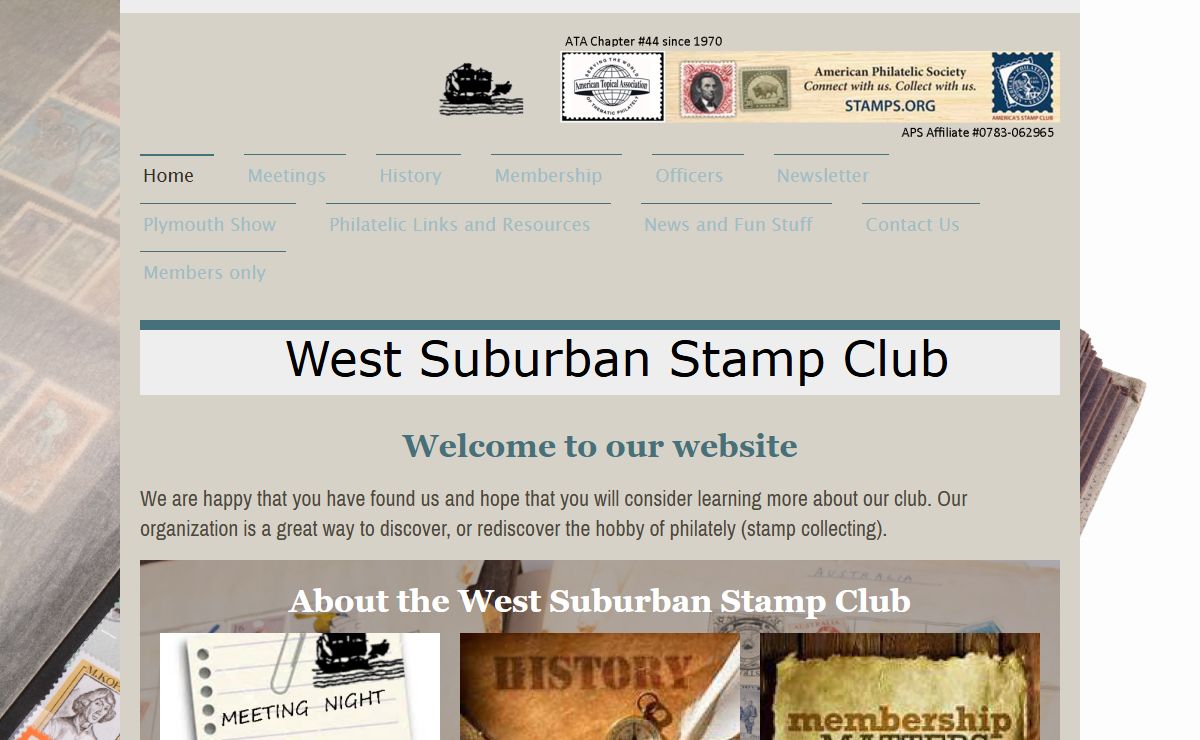 West Suburban Stamp Club - Home