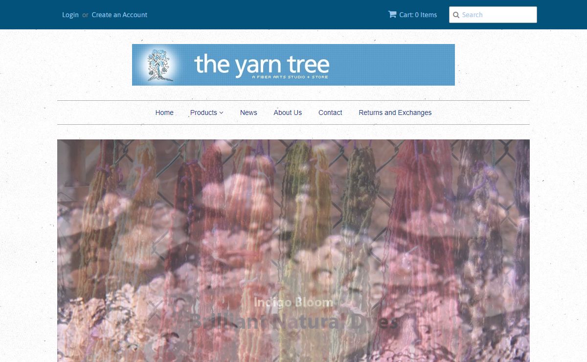 The Yarn Tree - fiber, yarn and natural dyes