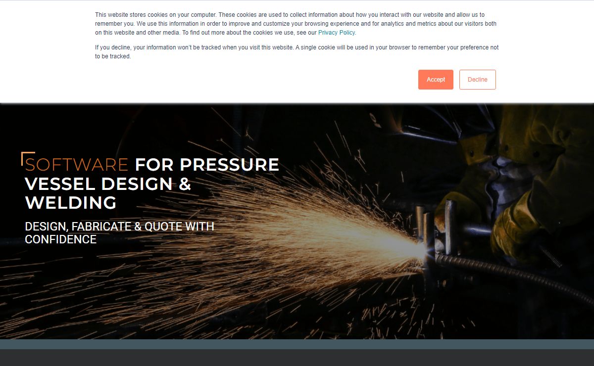 Software for Pressure Vessel Design & Welding | CEI