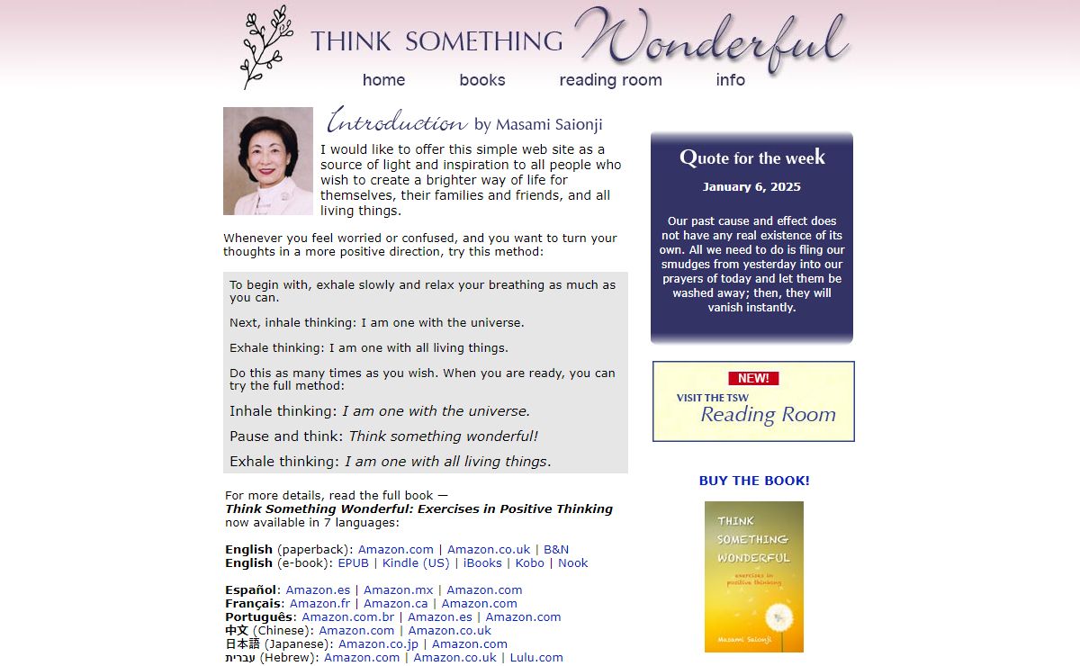 Think Something Wonderful - Masami Saionji