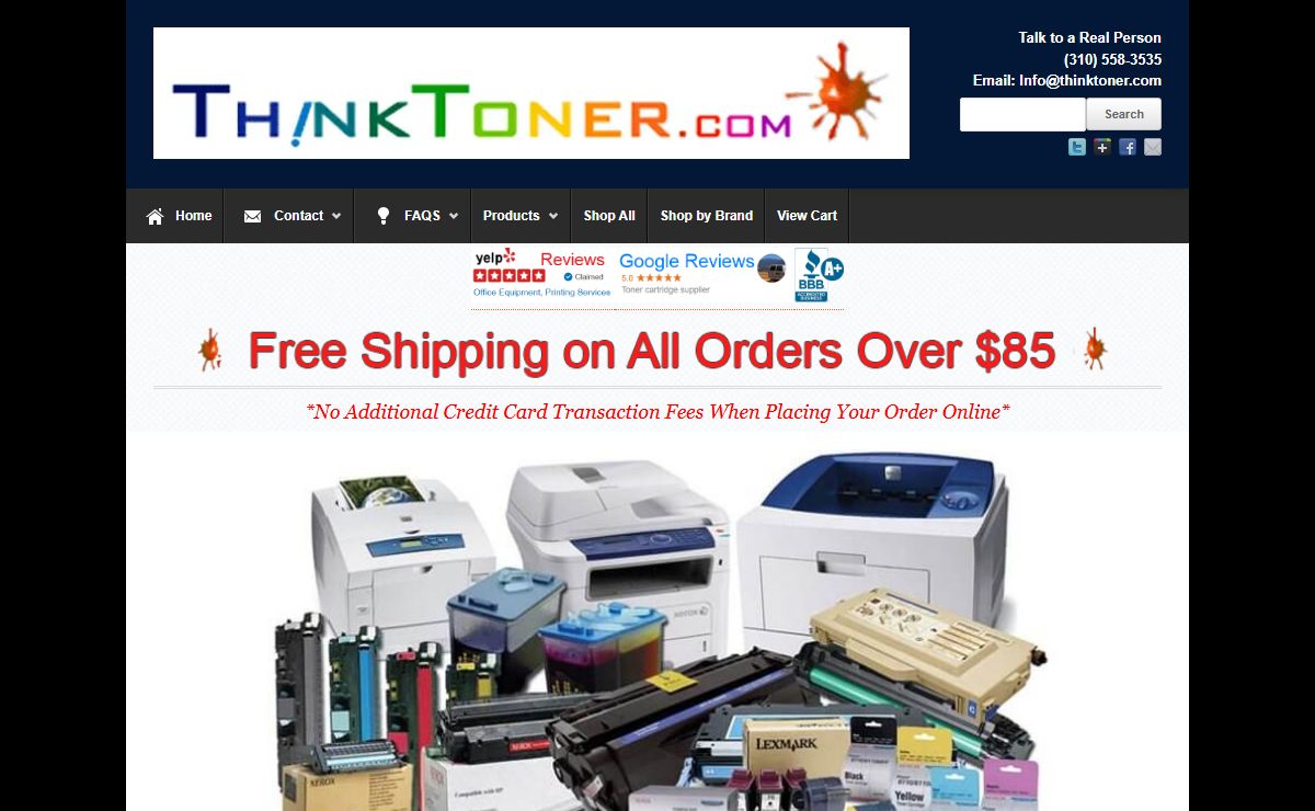 Toner and Ink Cartridges | Printing Supplies | Free Shipping