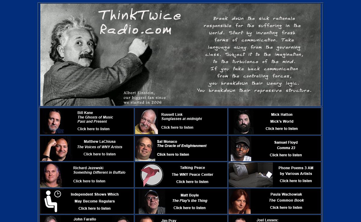 ThinkTwiceRadio.com