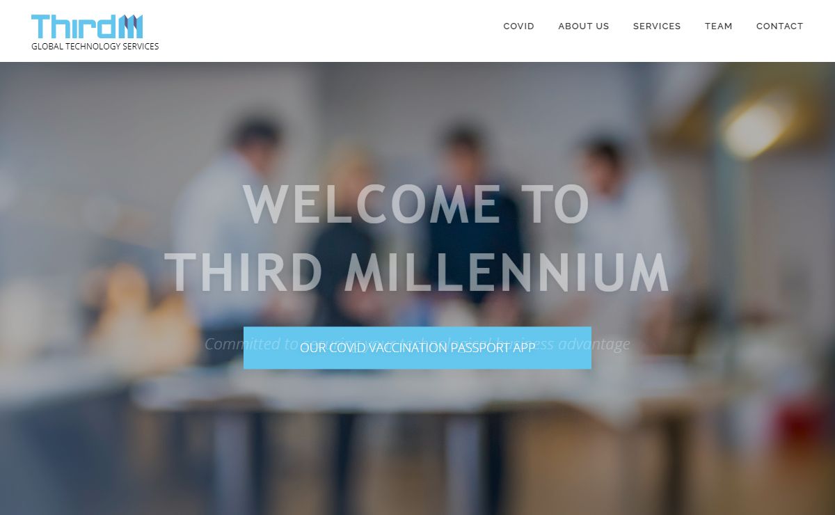 ThirdM.Com – Third Millennium, Inc. – GLOBAL TECHNOLOGY SERVICES