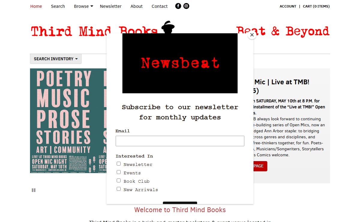 Third Mind Books - Home