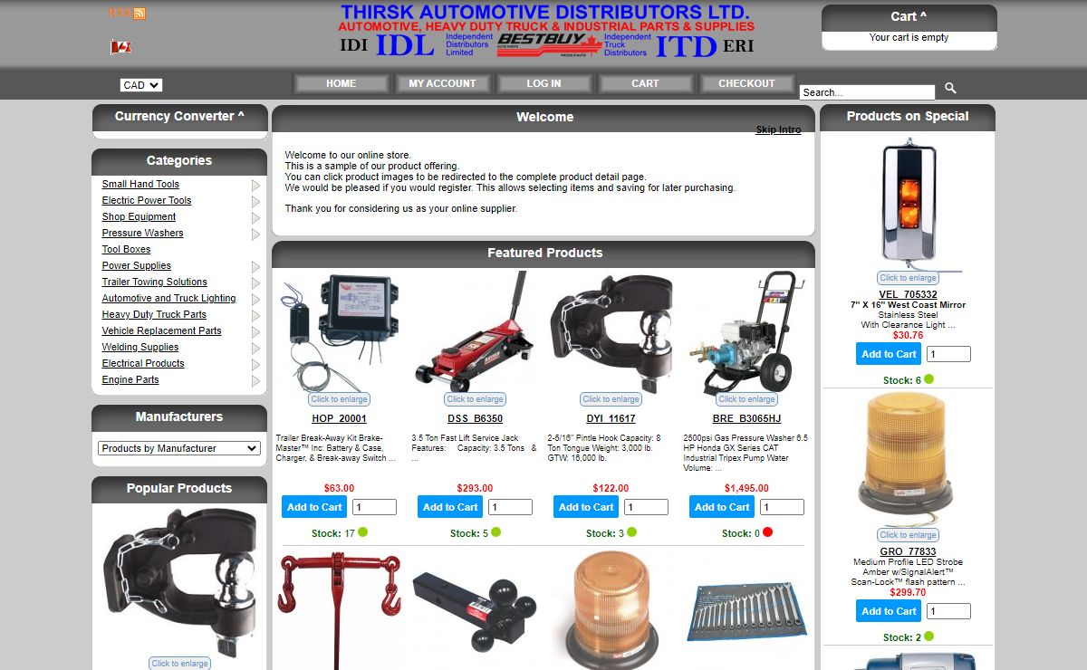 Thirsk Automotive Distributors
