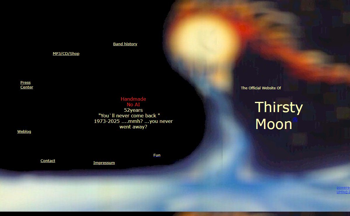 THIRSTY MOON® Progressive Rock Pages