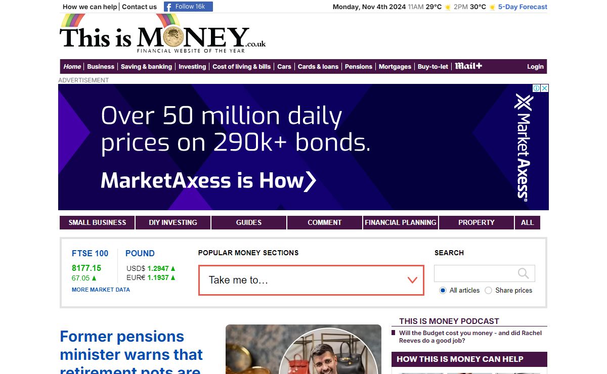 This is Money: Be your own financial adviser - predictions, advice & tips
