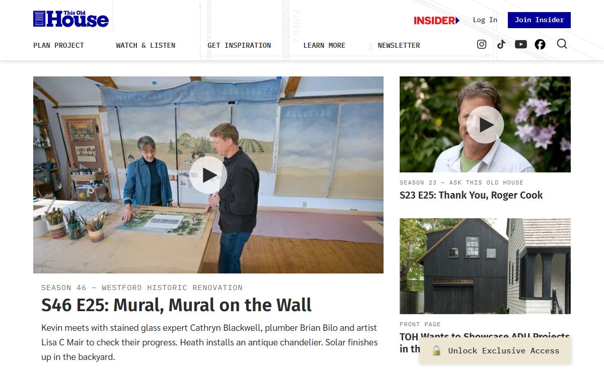 Home Improvement and Remodeling - This Old House