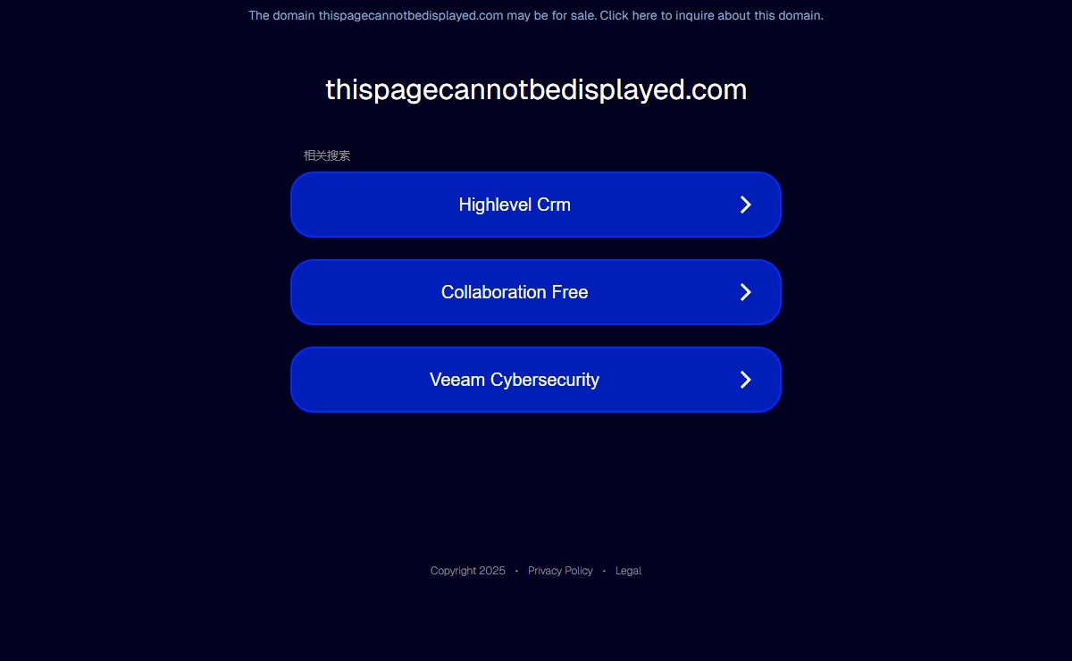 thispagecannotbedisplayed.com