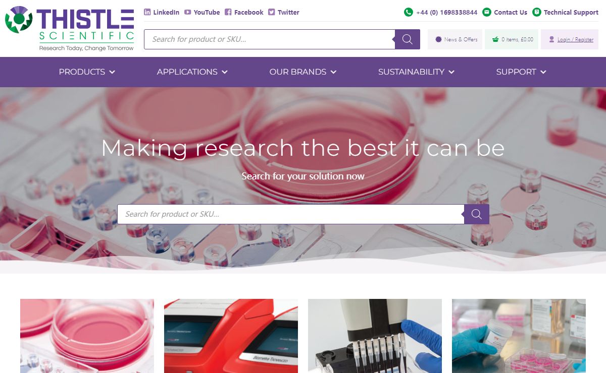 Welcome to Thistle Scientific - Thistle Scientific