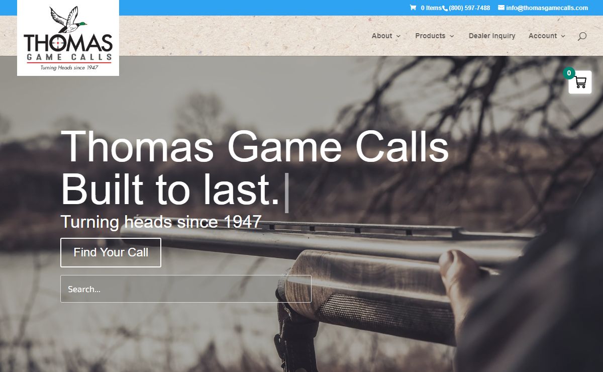 Hunting Calls | Premium Game Calls | Thomas Game Calls