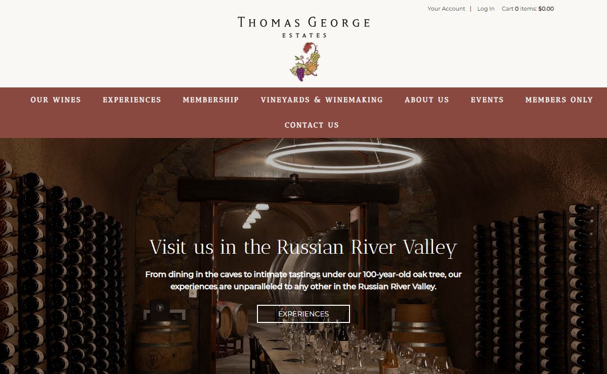 Thomas George Estates - Home