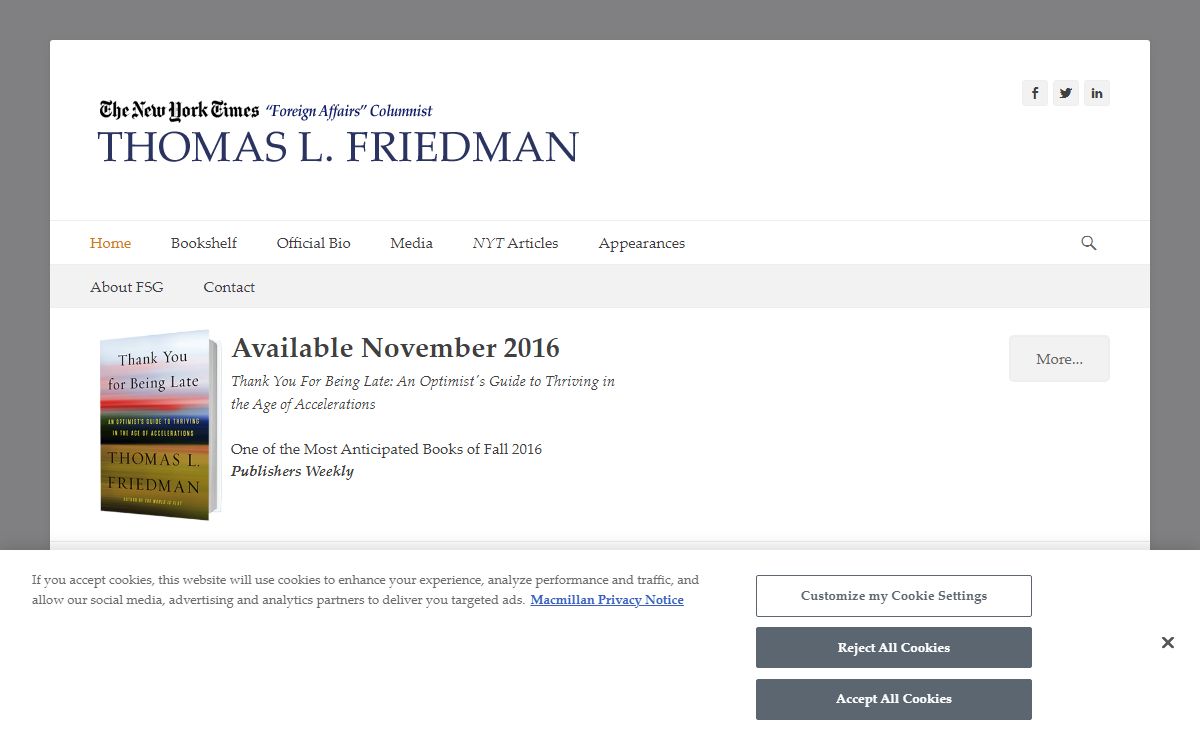 Thomas L. Friedman - Thomas L. Friedman