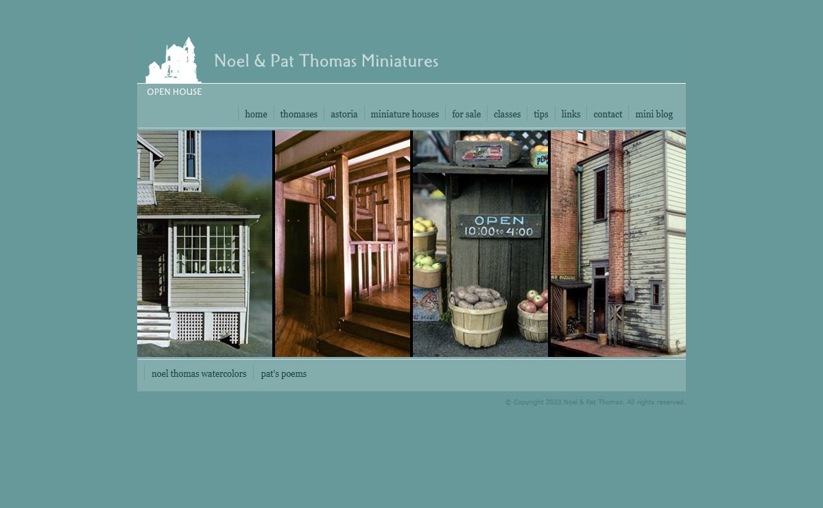 Noel & Pat Thomas Miniatures