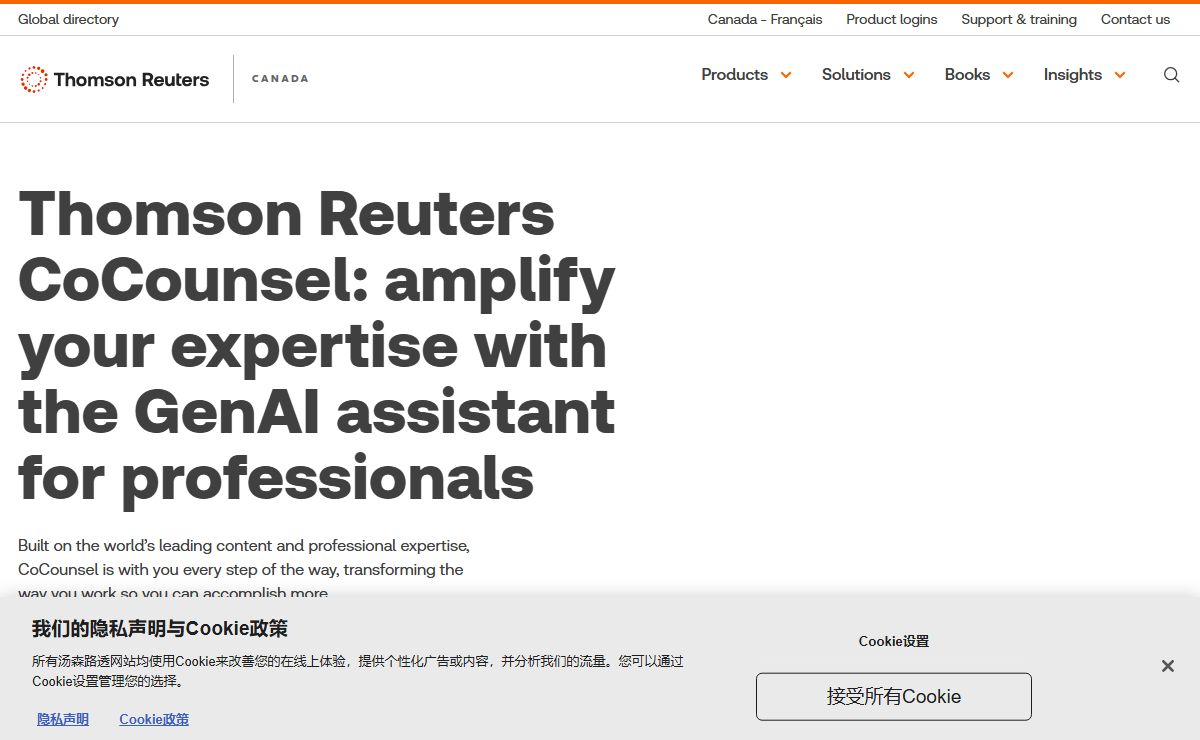 Thomson Reuters Canada | Canada | Thomson Reuters