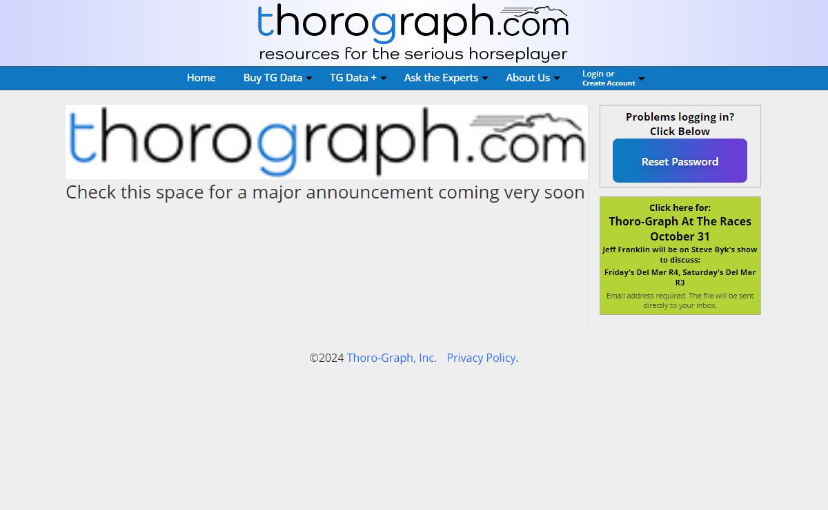 Thoro-Graph - Everything You Need to Win