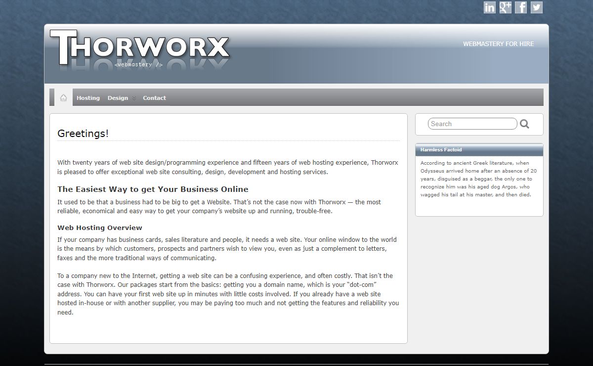 Greetings! - Thorworx