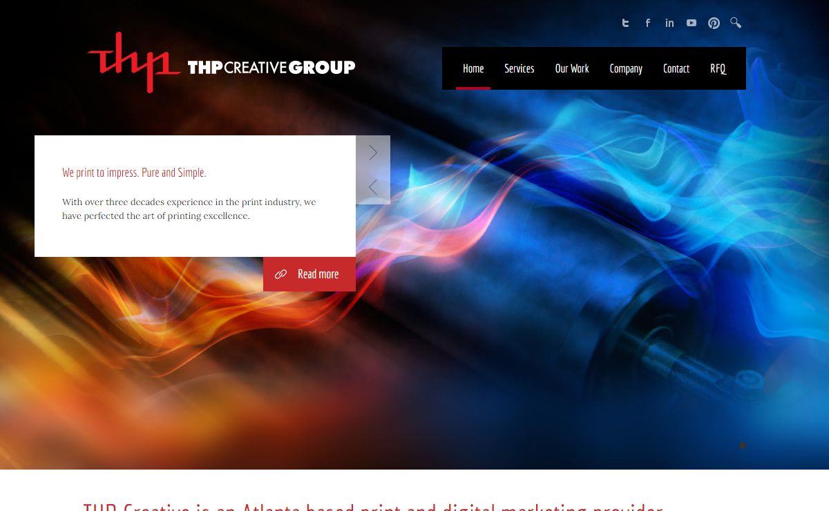 THP Creative | Atlanta Printing Companies & Digital Marketing