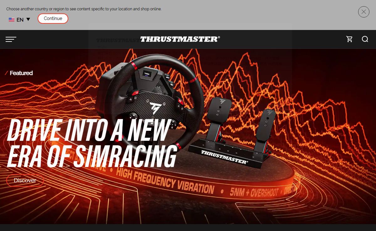 Thrustmaster | Wheels, Joysticks and Gamepads for video games