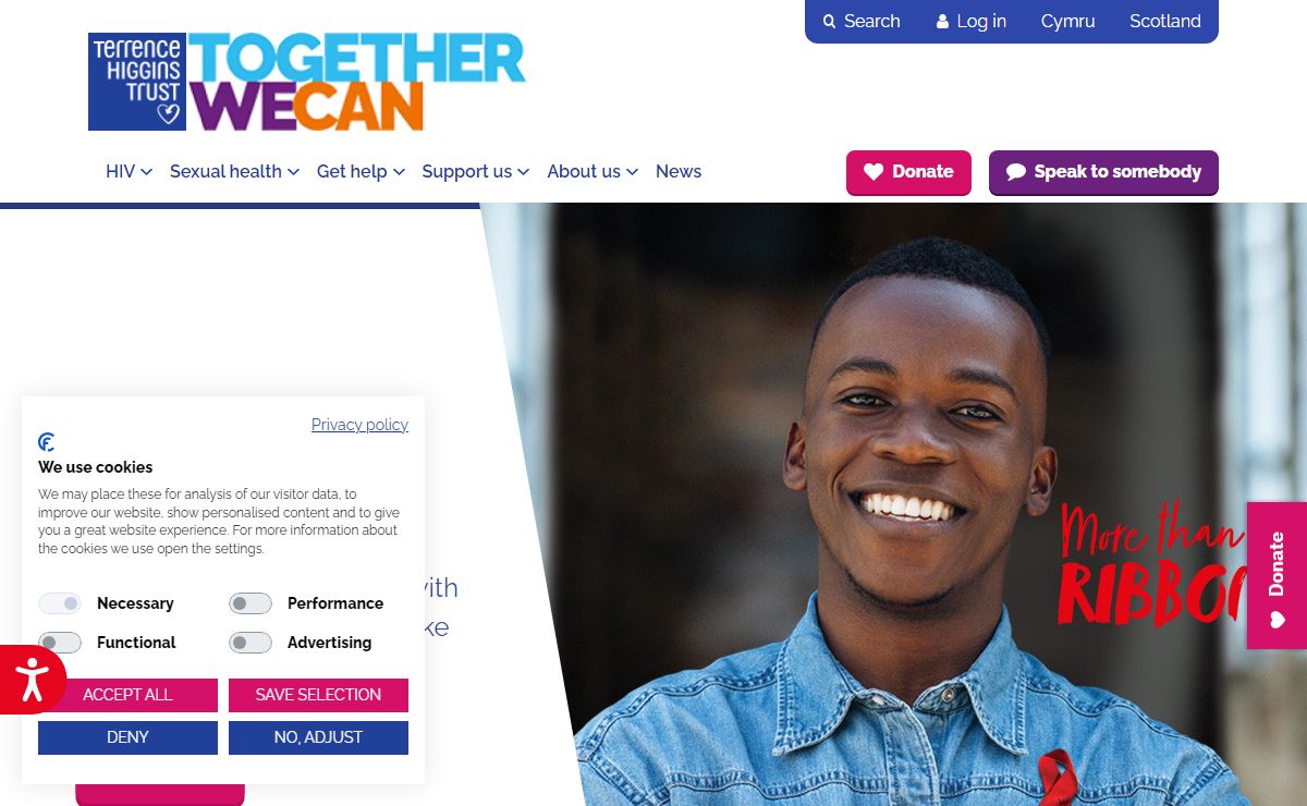 Home | Terrence Higgins Trust