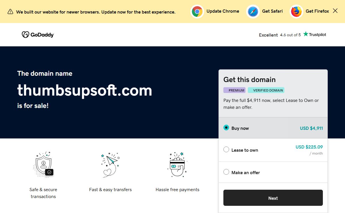 thumbsupsoft.com