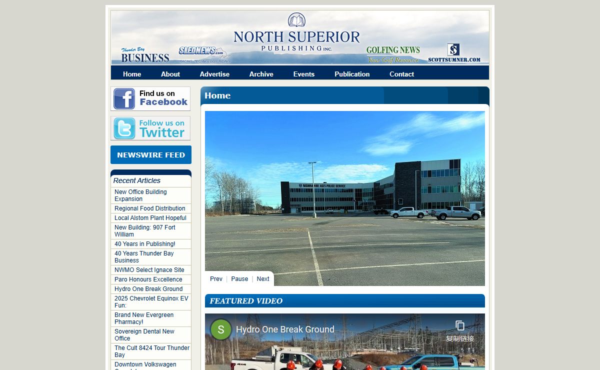 Thunder Bay Business - Northwestern Ontario's Business Publication
