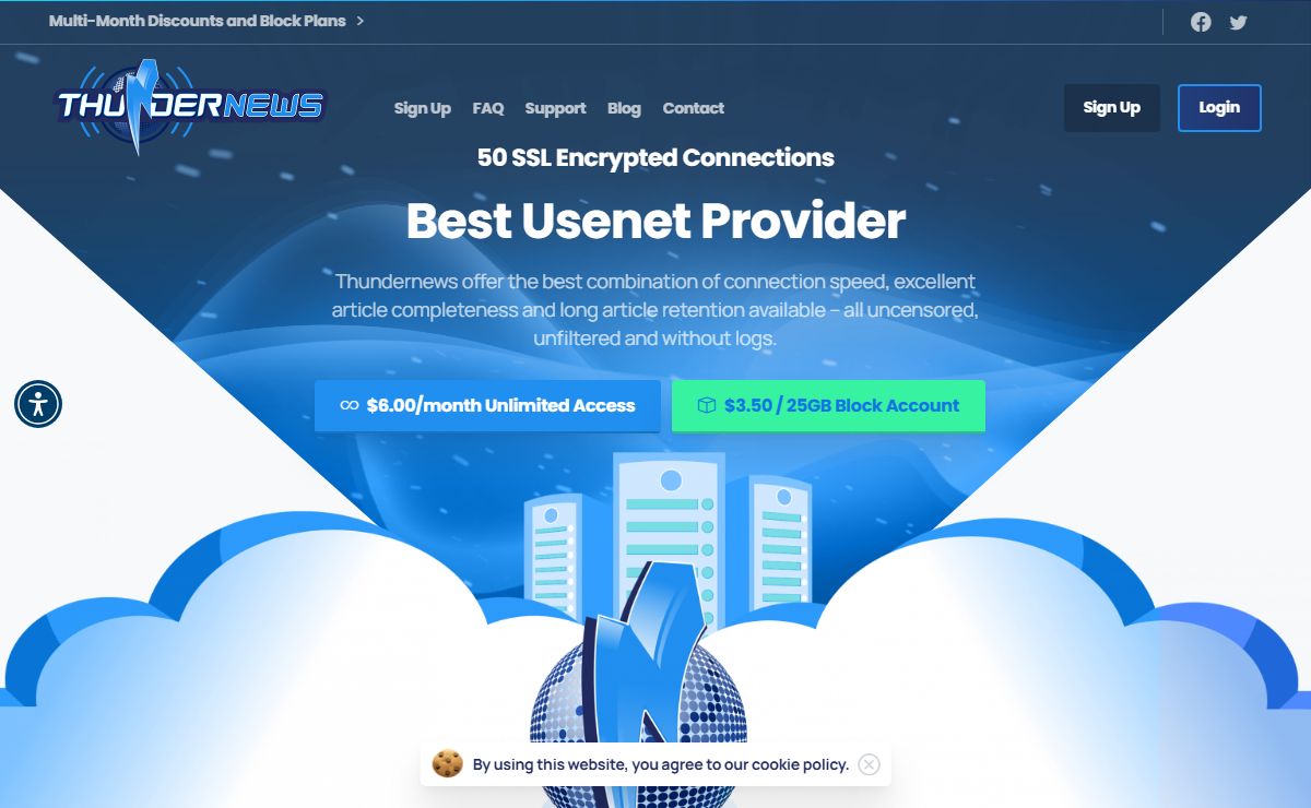 ThunderNews Usenet Access Provider