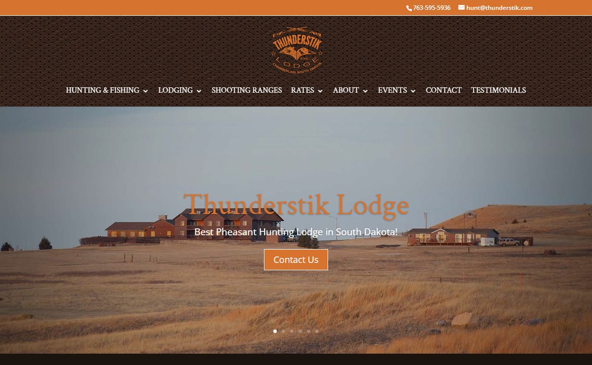 Pheasant Hunting South Dakota - Thunderstik Lodge