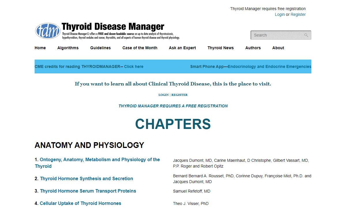Home - Thyroid Disease Manager