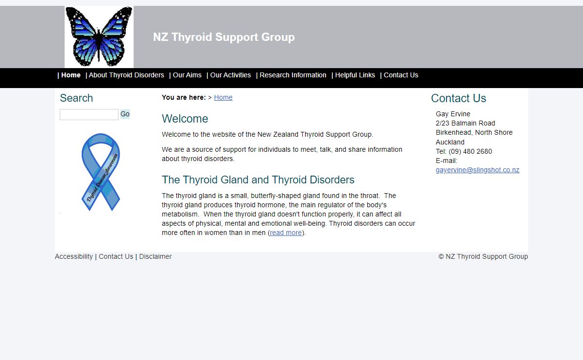 NZ Thyroid Support Group - Home