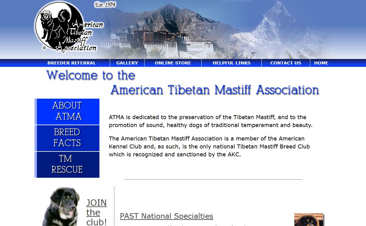 American Tibetan Mastiff Association-Photos, Breeder List, Puppies