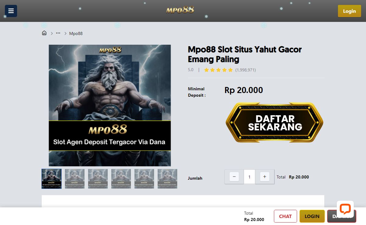 Mpo88 Slot Situs Yahut Gacor Emang Paling