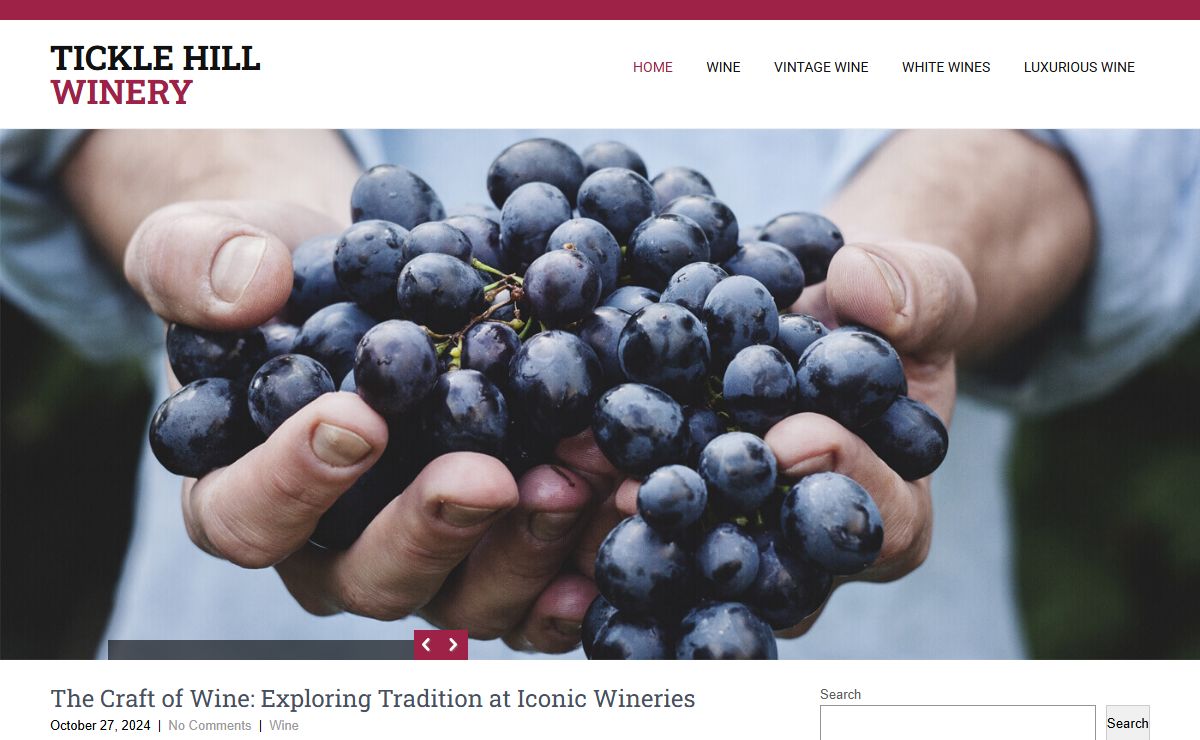 Tickle Hill Winery -