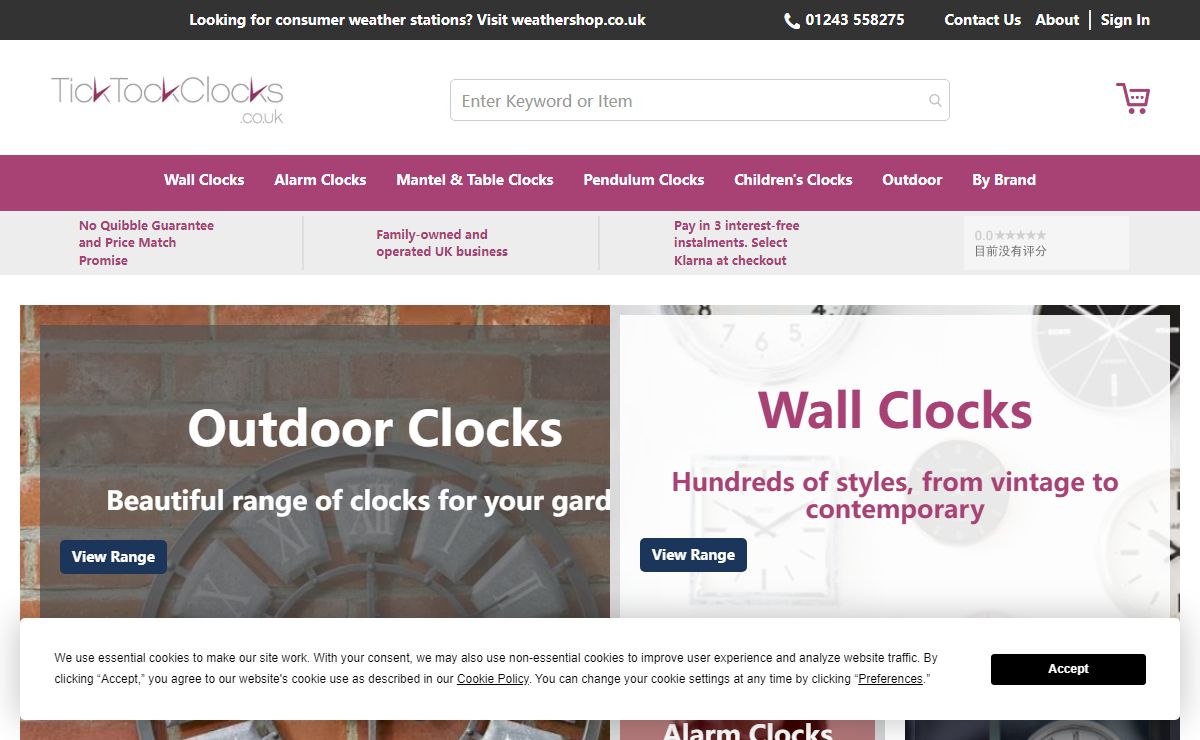 Clocks for All Budgets | Tick Tock Clocks