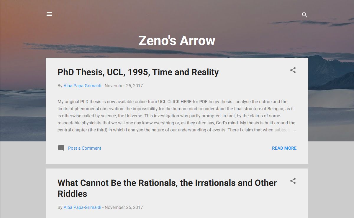 Zeno's Arrow
