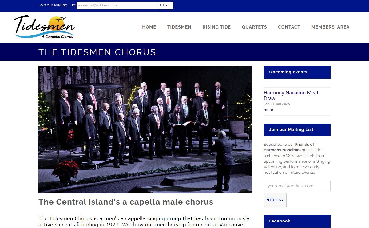 Harmony Nanaimo - The Tidesmen