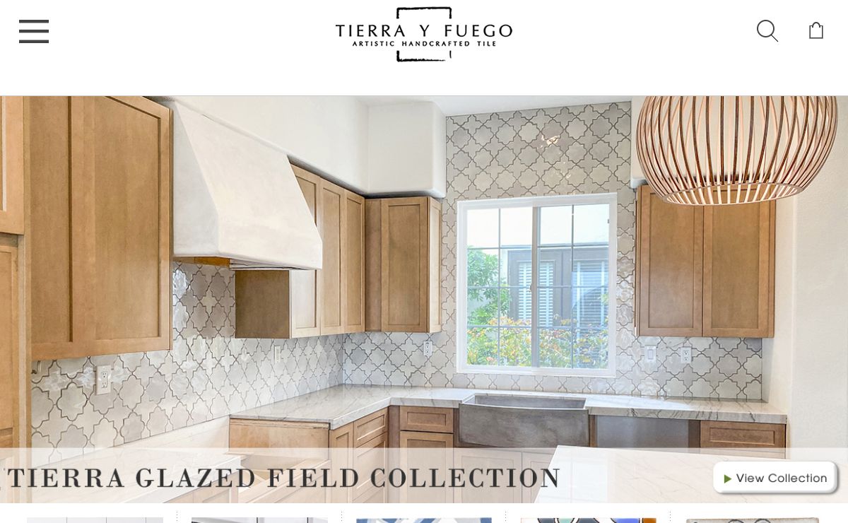 Tile by Tierra y Fuego: Ceramic Tile, Floor Tile, Talavera Mexican Tile, Malibu Tile, Spanish Tile, Saltillo Floor Tile, Mexican Sinks, and Home Decor