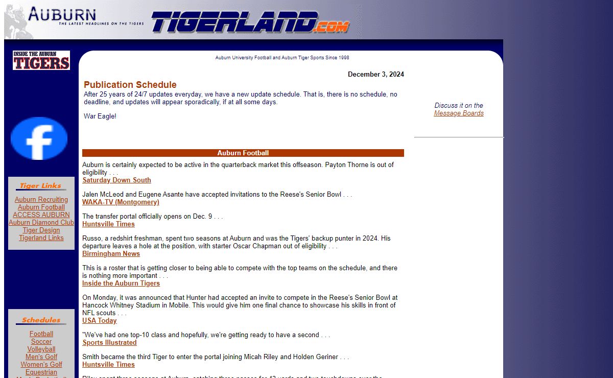 Tigerland: The Latest Auburn Tigers headlines, Auburn football, Auburn basketball, Auburn baseball - War Eagle!