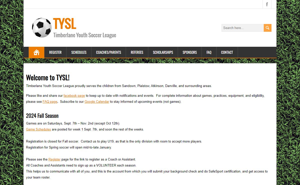 TYSL – Timberlane Youth Soccer League