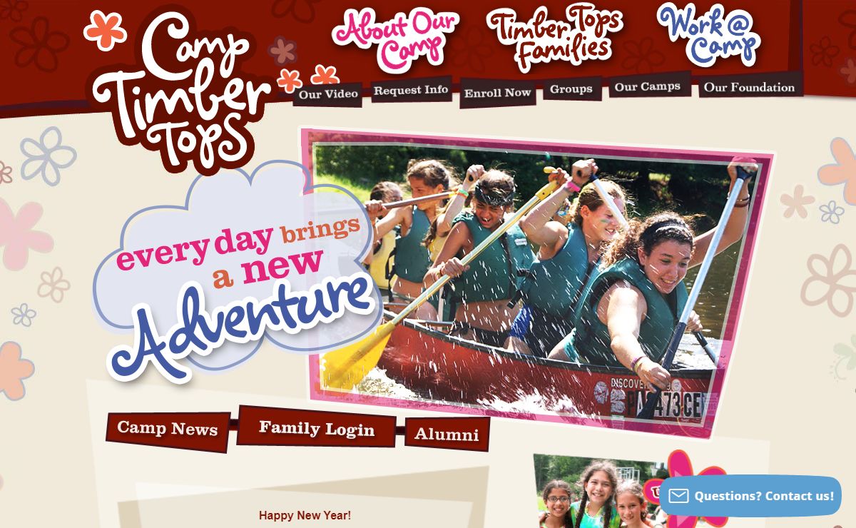 Camp Timber Tops | Overnight Summer Camp for Girls in Greeley, PA