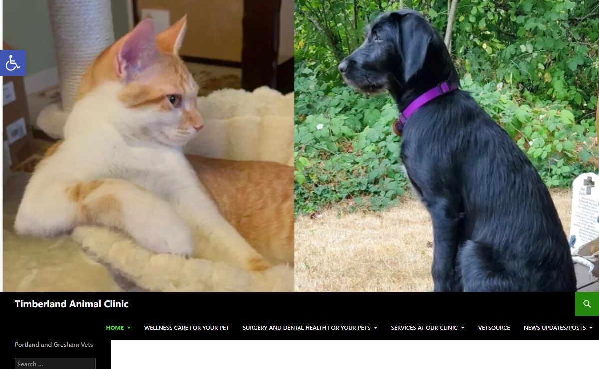 Timberland Animal Clinic Drs Marks Home Page