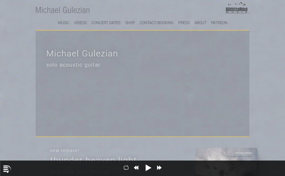 Michael Gulezian | Solo Acoustic Guitar