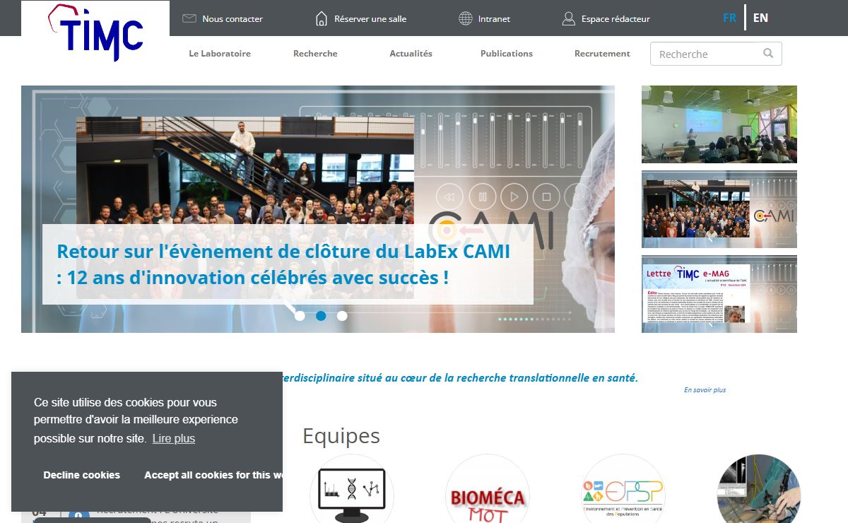Accueil | TIMC