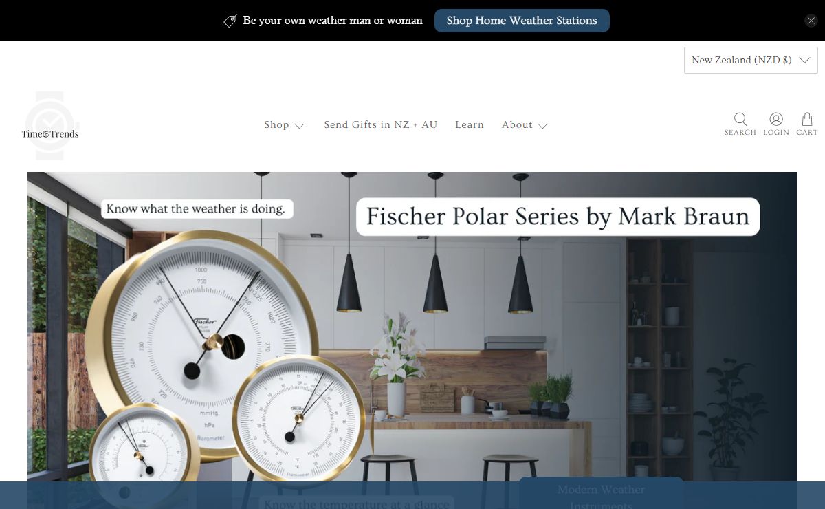 Watches Clocks and Weather Stations - Time & Trends (WatchDoctor)