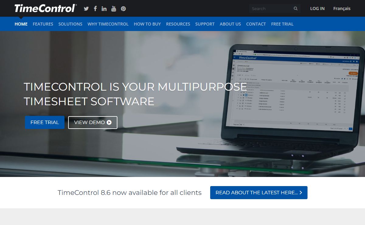TimeControl | Web timesheets for Finance and Project Management | Web timesheets for Finance and Project Management