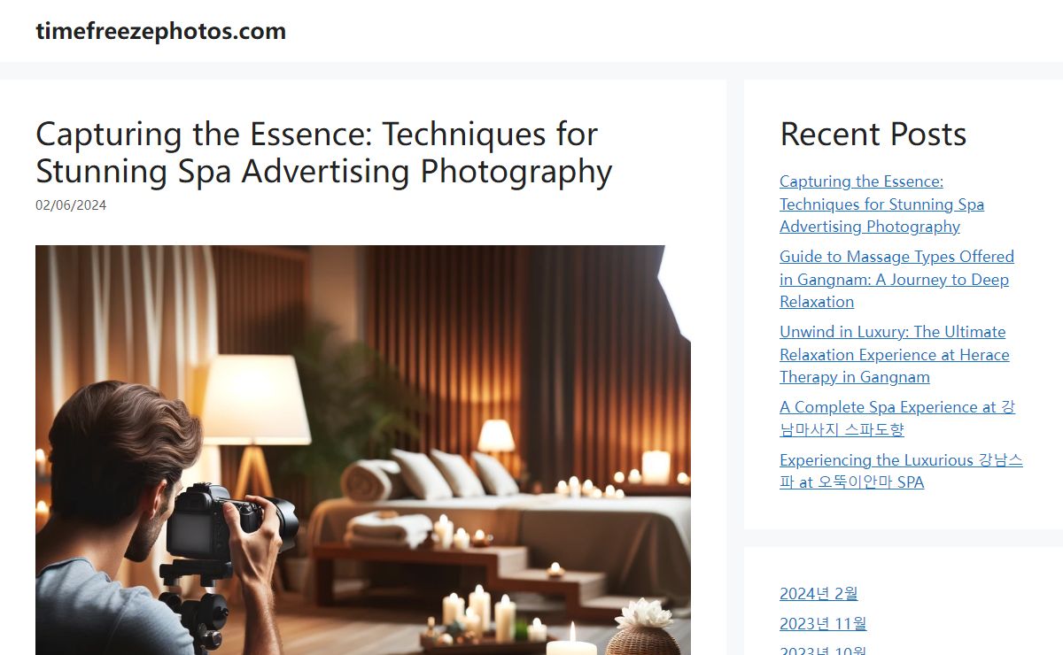 timefreezephotos.com - Time frozen in photographs