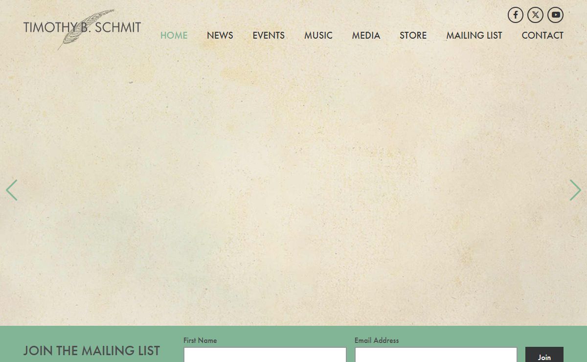 The Official website of Singer Songwriter Timothy B. Schmit
