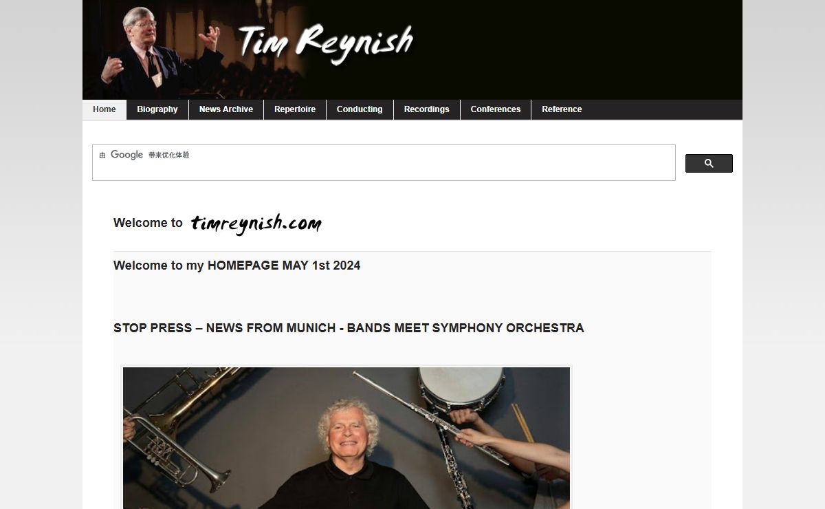 Home | Tim Reynish