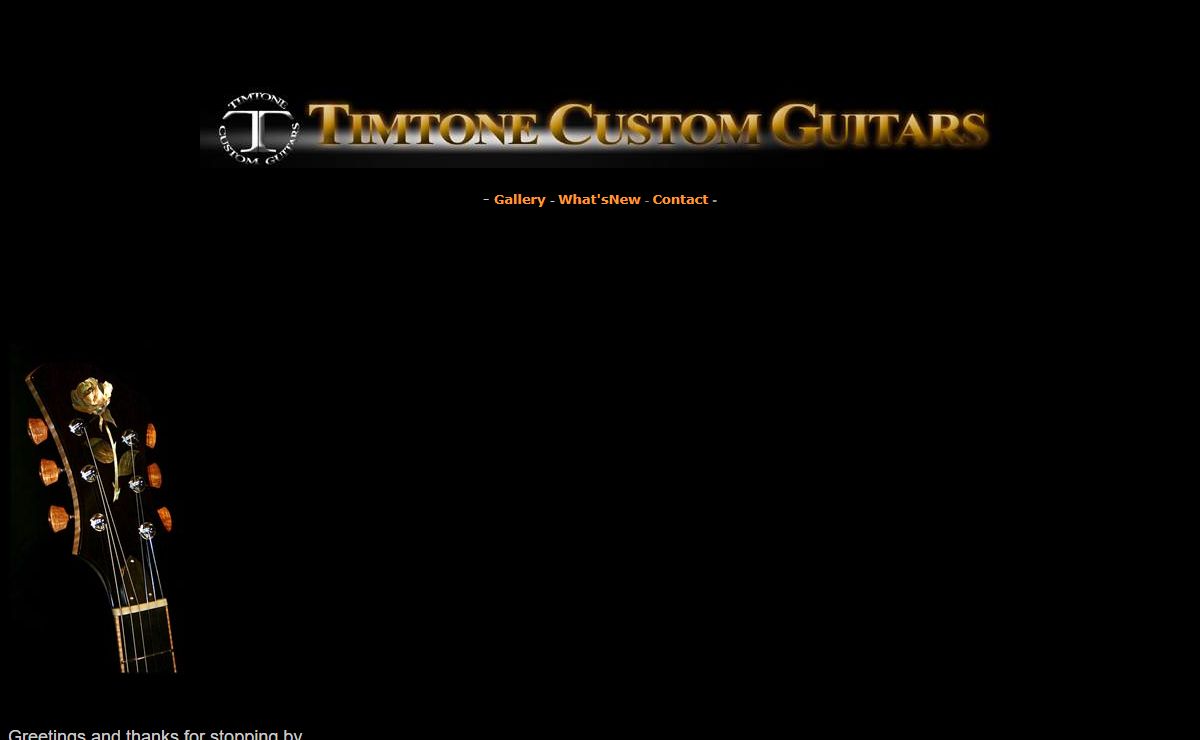 Tim Diebert Custom Guitar Images