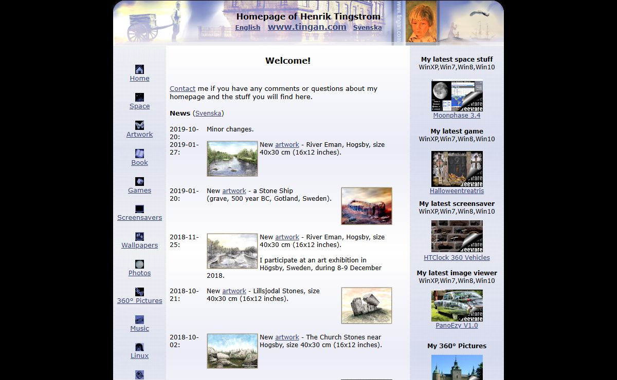 Tingan's Homepage